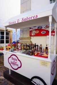 Food stall in Obidos