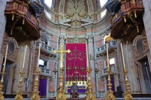 Basilica at Mafra National Palace